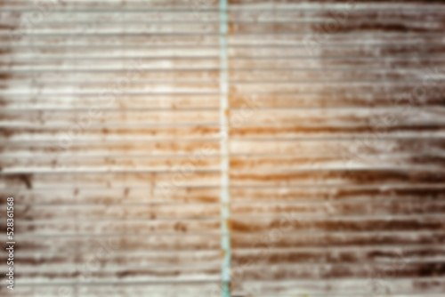 Blurry wooden planks
