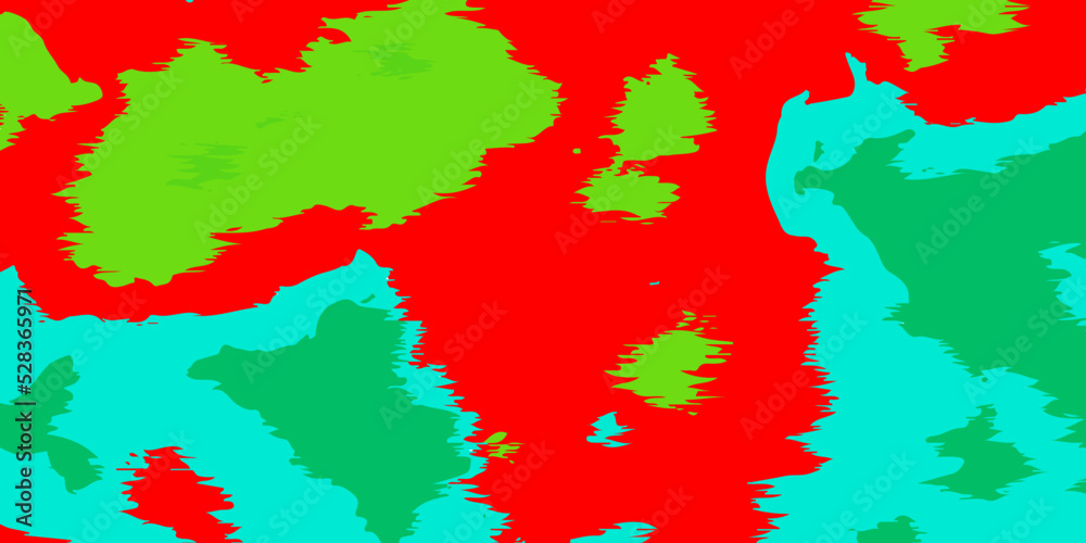 Conceptual rainbow colored background of thermal clouds weather report ...