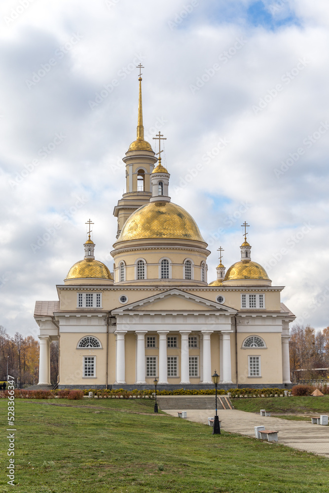 Spaso-Preobrazhensky Cathedral. Nevyansk city, Sverdlovsk oblast, Russia