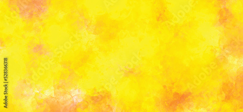 Fotografie, Obraz yellow fire texture background, orange grunge texture