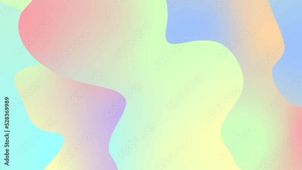 Abstract fluid pastel gradient animated background Abstract fluid pastel gradient animated background