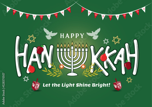 Hanukkah Festival with Menorah