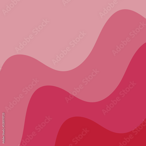 pink wave background with vector