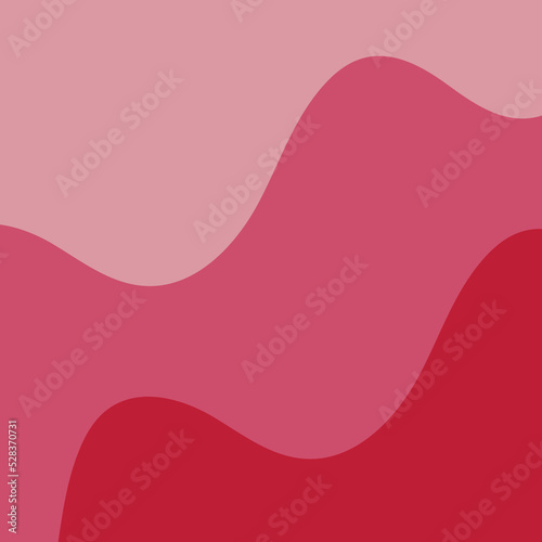 pink background with wave lines
