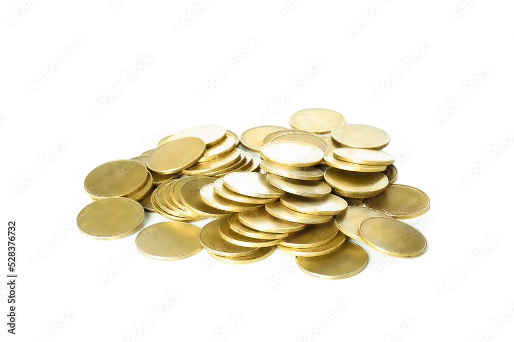 Concept of financial, economic problems and inflation, isolated on white background Concept of financial, economic problems and inflation, isolated on white background