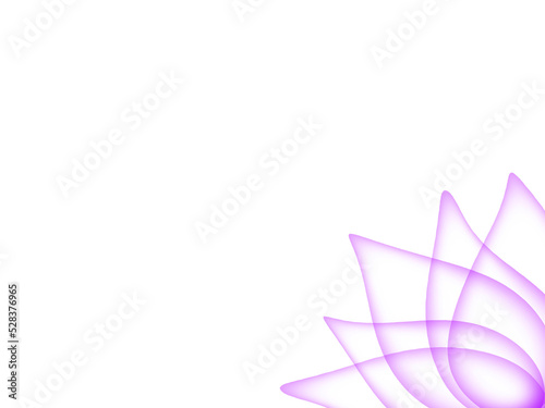 Abstract white background line purple