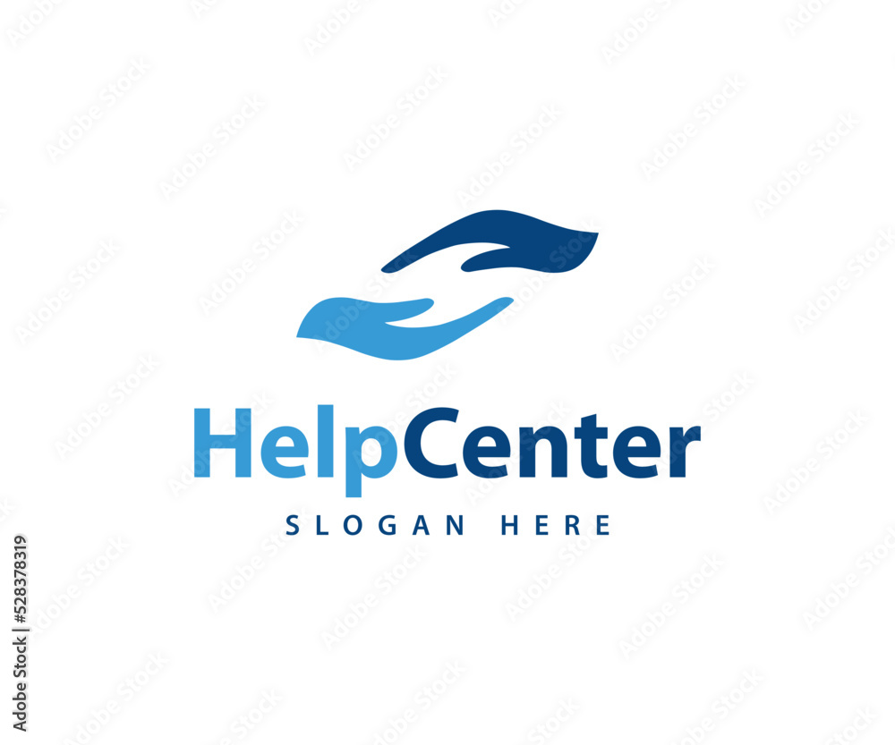 Helping Hand Logo. Help Logo Template. Help Center logo Helping Hand Logo. Help Logo Template. Help Center logo