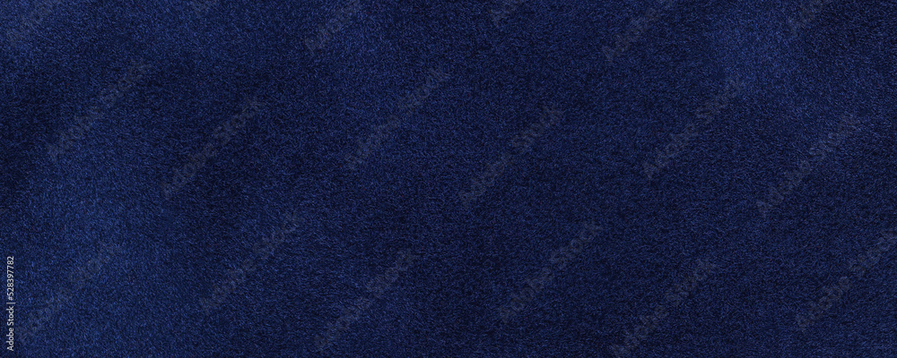 Navy blue suede fabric background, macro. Velvet matte texture of dark denim nubuck textile. Navy blue suede fabric background, macro. Velvet matte texture of dark denim nubuck textile.