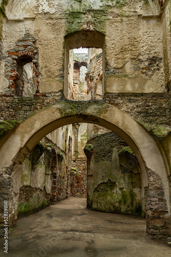 Ruins of Krzyztopor castle in Poland photo