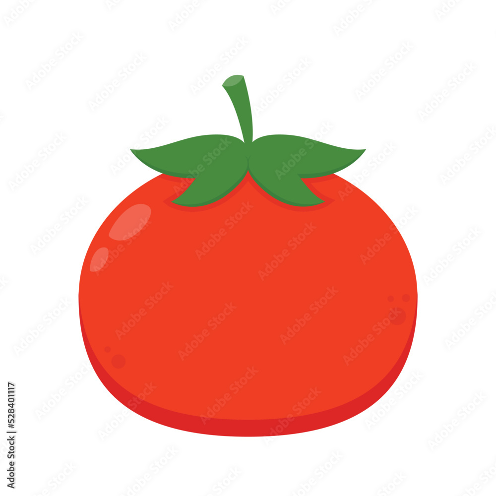 Tomato cartoon. Tomato vector. Tomato on white background. Tomato cartoon. Tomato vector. Tomato on white background.