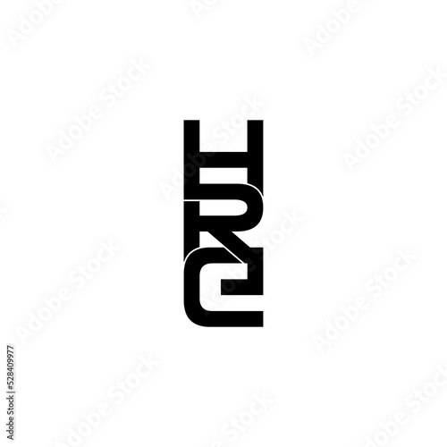 hre letter original monogram logo design photo