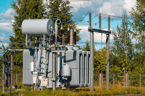 Power Transformer in substation