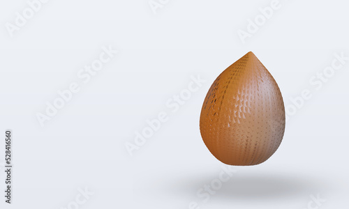 3d Fruits Salak rendering right view
