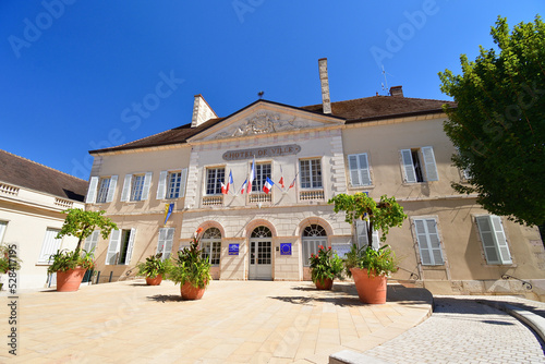 Fototapeta Naklejka Na Ścianę i Meble -  Burgundy, France. The town of Nuits Saint-Georges. August 9, 2022.