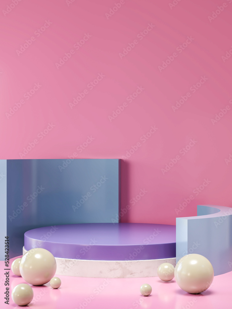 3d background product display podium scene platform,background render with podium. cosmetic product stand to show . 3d stage showcase pedestal display background,3d rendering.