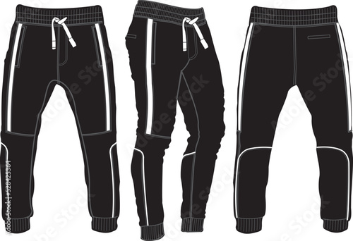 Jogger, Sport suits design template, sweat pant, jogging