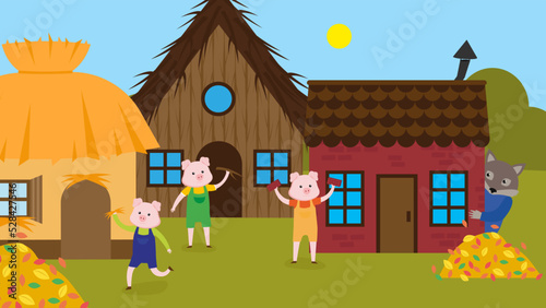 The Tale of the Three Little Pigs
