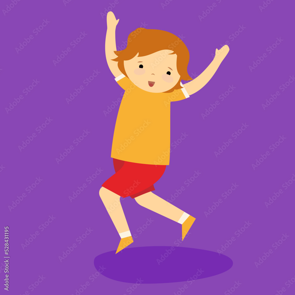 redhead boy doing gymnastic exercises redhead boy doing gymnastic exercises
