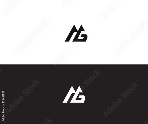 MG, GM Letter Logo Vector Template Abstract Monogram Symbol