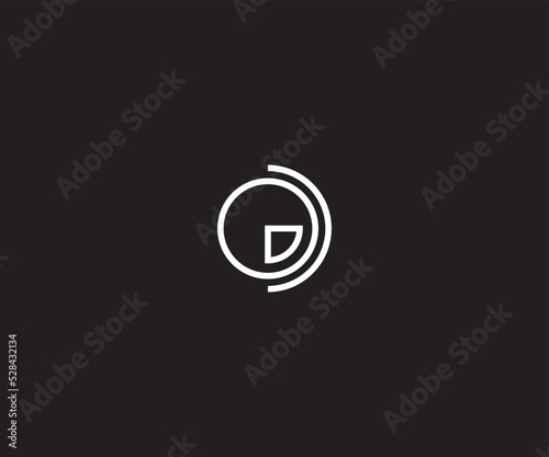 OD, DO Letter Logo Vector Template Abstract Monogram Symbol