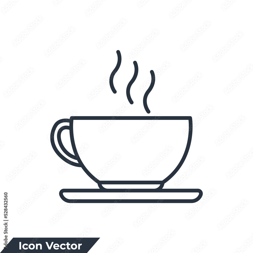coffee cup icon logo vector illustration. coffee cup symbol template for graphic and web design collection coffee cup icon logo vector illustration. coffee cup symbol template for graphic and web design collection