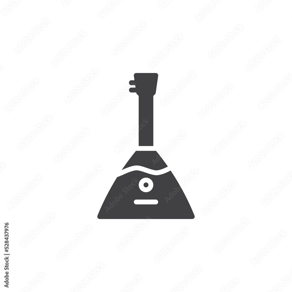 Russian balalaika vector icon Russian balalaika vector icon