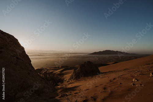 Desert mountain view