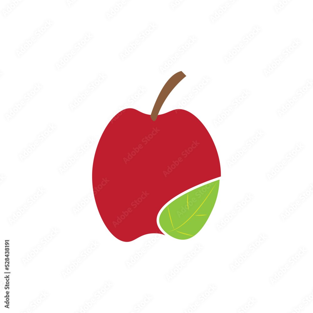 Fototapeta premium APPLE icon logo vector design template
