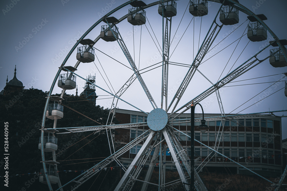 ferris wheel at night