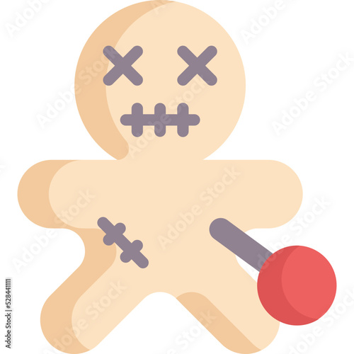 voodoo flat icon