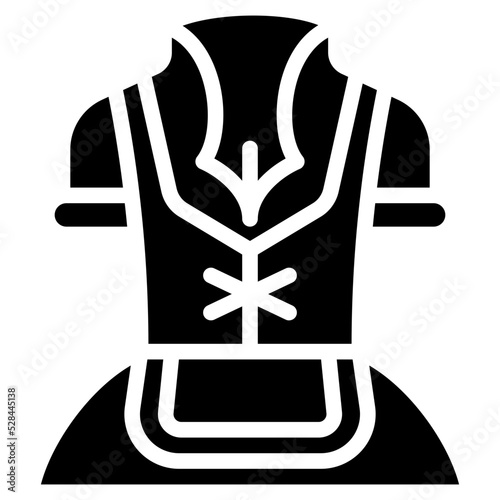 dirndl glyph icon