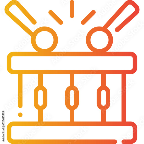 drumstick gradient icon