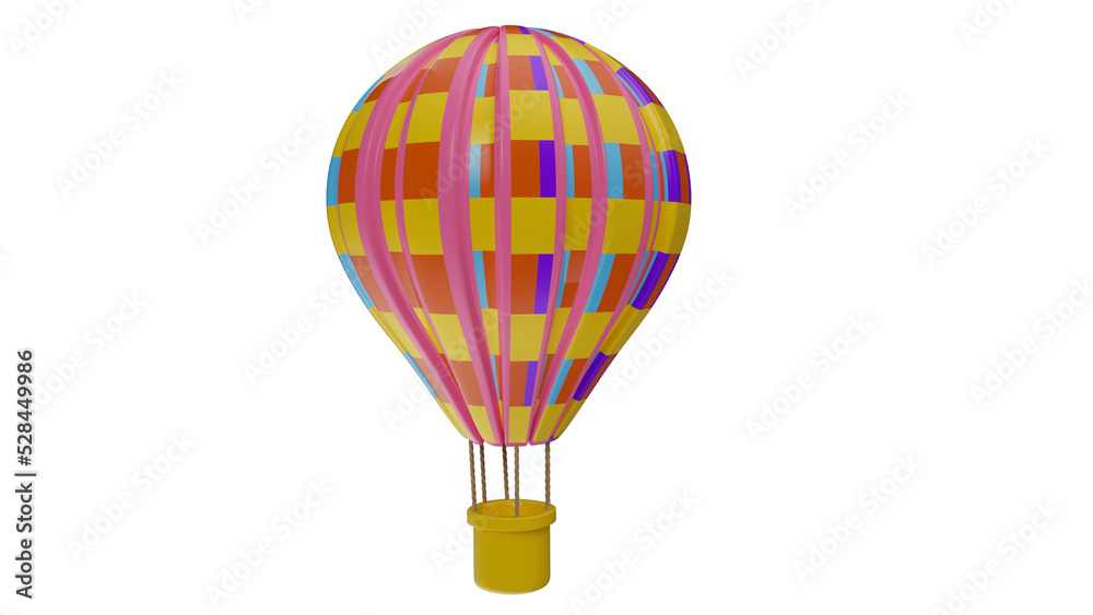 Fototapeta premium Balloon 3d illustration