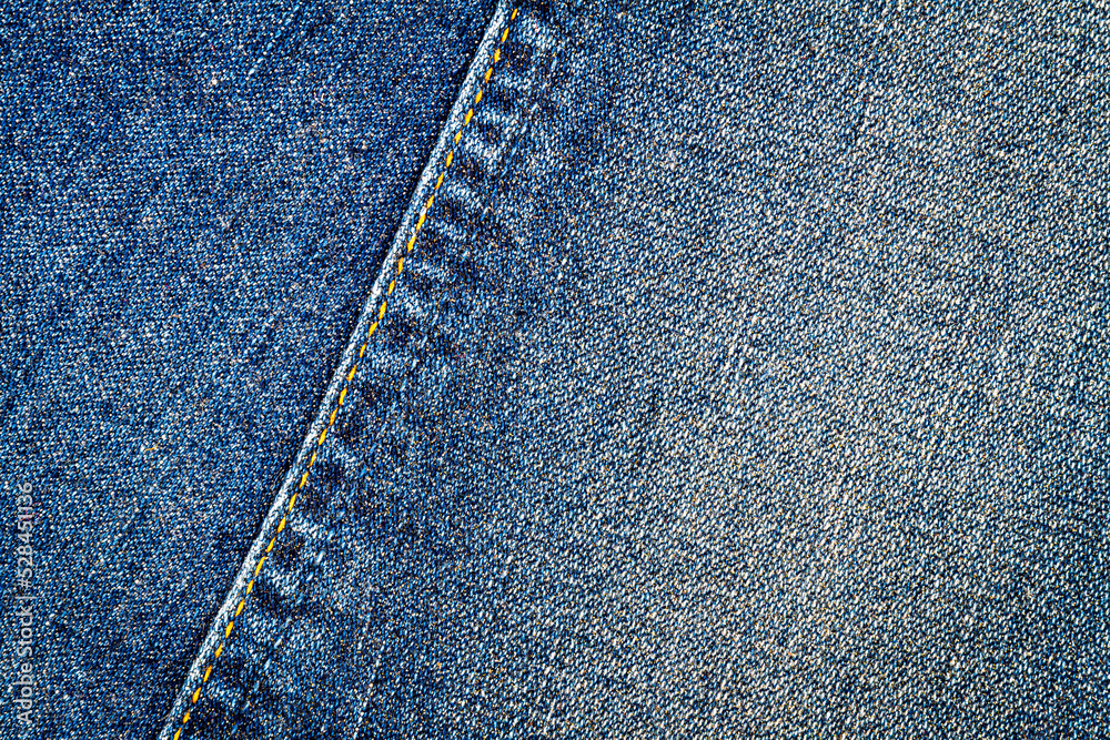 Blue jeans texture background Blue jeans texture background
