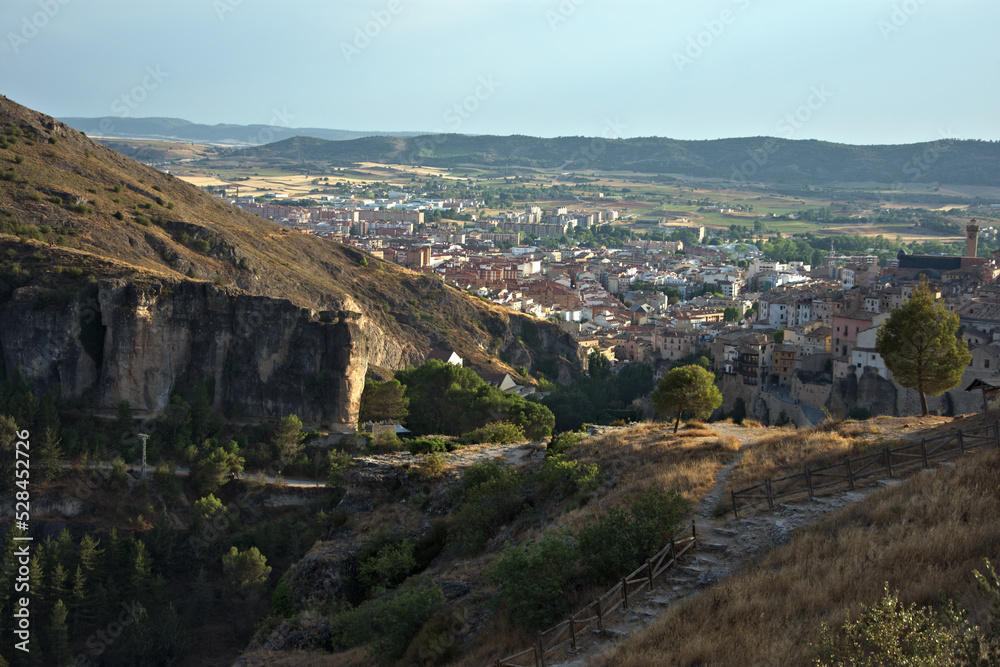 Landscapes of Cuenca. Castille. On a summer morning