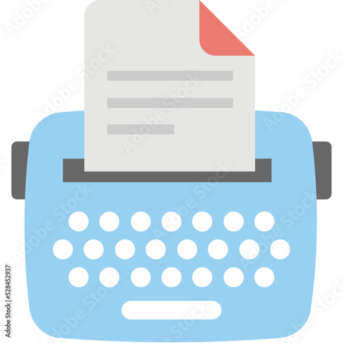 Content Writing Vector Icon