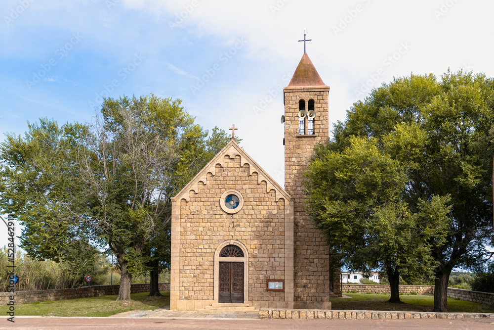 Chiesa di Santa Barbara in Lotzorai n der Provinz Ogliastra auf Sardinien Italien