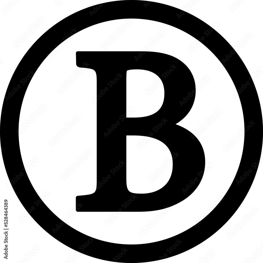 Bold Font Isolated Vector Icon
Bold Font Isolated Vector Icon