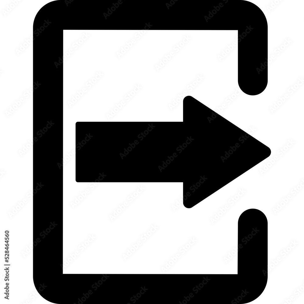 Logout Isolated Vector Icon
Logout Isolated Vector Icon