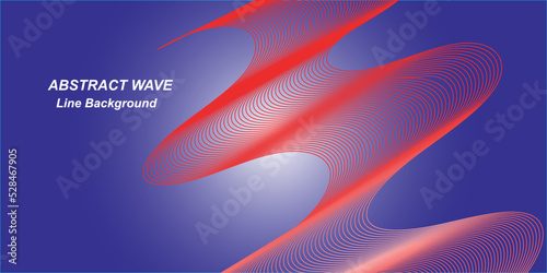 Abstract modern colorful wavy stylized lines background. blending gradient colors you can use for Web, Mobile Applications, Desktop background, Wallpaper, Business banner, poster design.