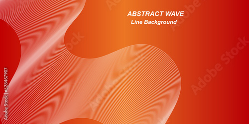 Abstract modern colorful wavy stylized lines background. blending gradient colors you can use for Web, Mobile Applications, Desktop background, Wallpaper, Business banner, poster design.