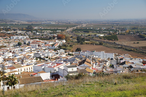 The view from the castle Almodovar Del Rio, Spain 