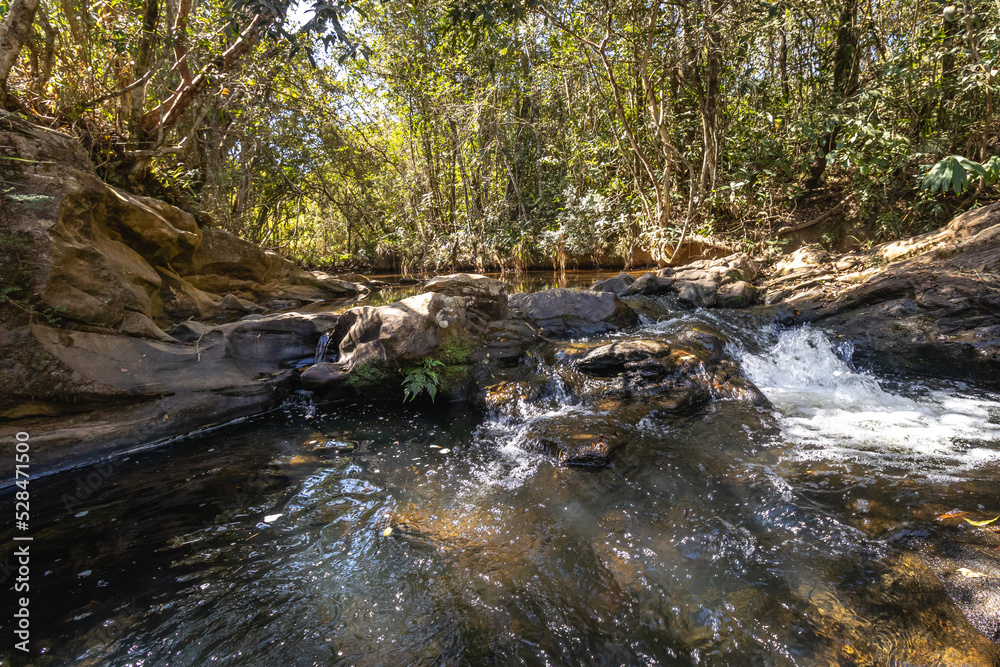 Fototapeta premium lake in the city of Sao Tome das Letras, State of Minas Gerais, Brazil