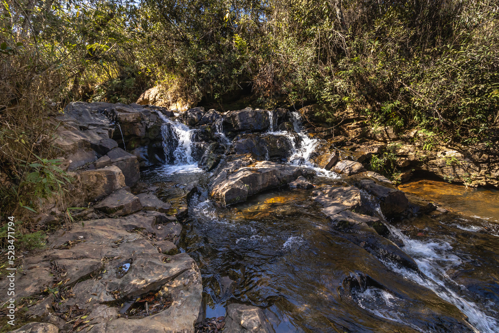 Fototapeta premium waterfall in the city of Sao Tome das Letras, State of Minas Gerais, Brazil