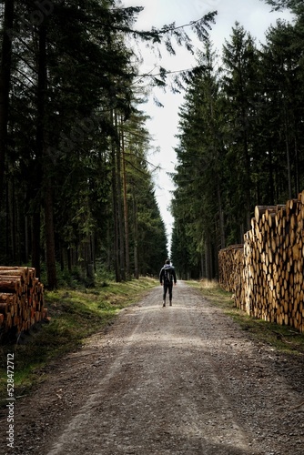 person riding a bike