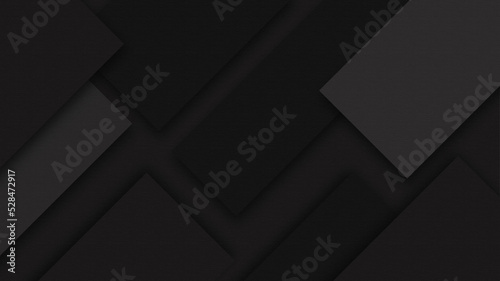 Mock up of black and dark gray textured background in luxury business style