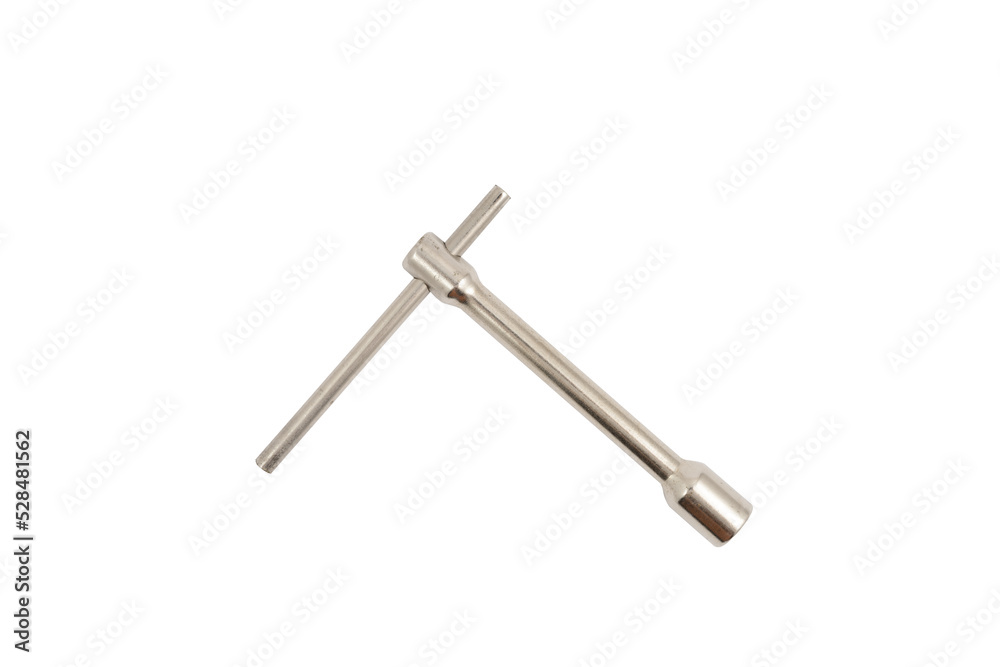 A socket wrench on a transparent background A socket wrench on a transparent background