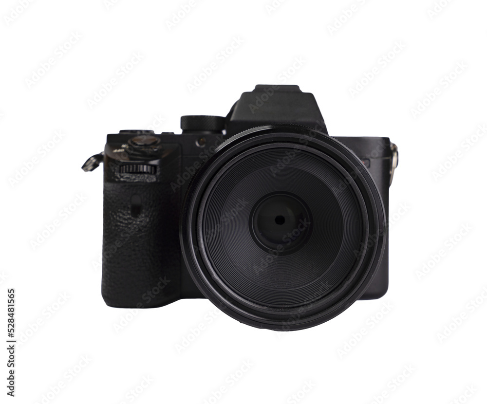 a mirrorless camera on a transparent background a mirrorless camera on a transparent background