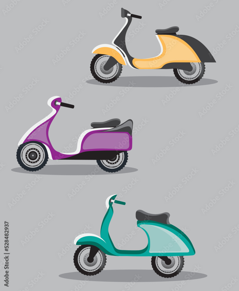 set of scooter