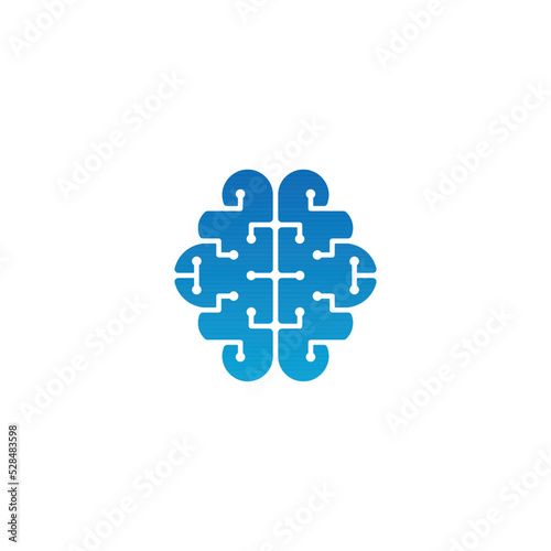 Microchip Tech Brain Labyrinth Logo